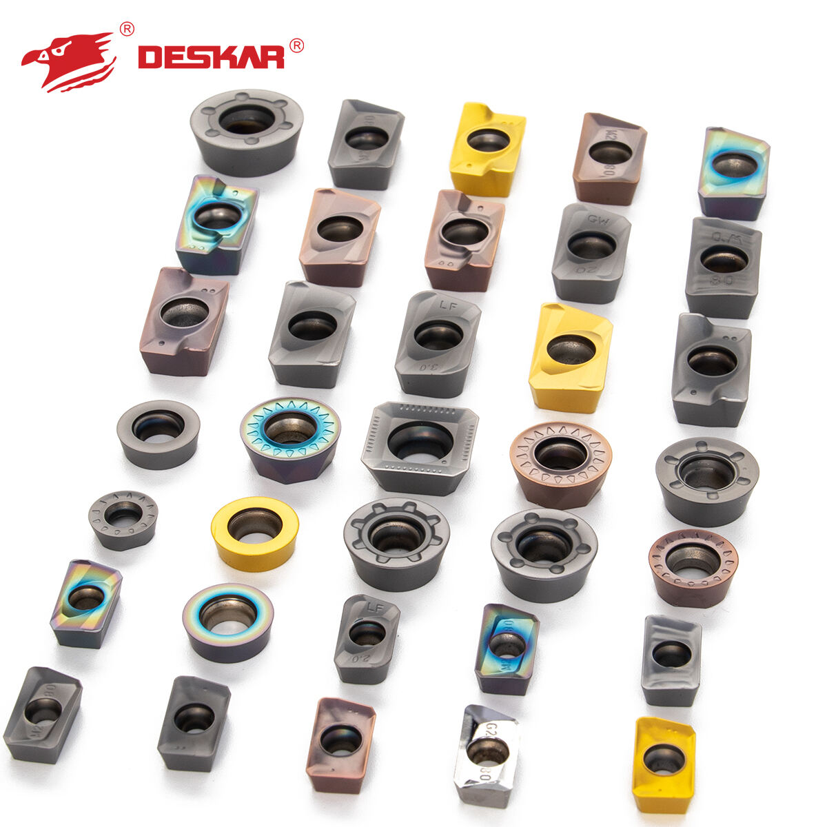 DESKAR CNC lathe cutting tools for metal crew cutting tool APMT APKT1003 APMT1135  Milling insert cemented carbide inserts supplier