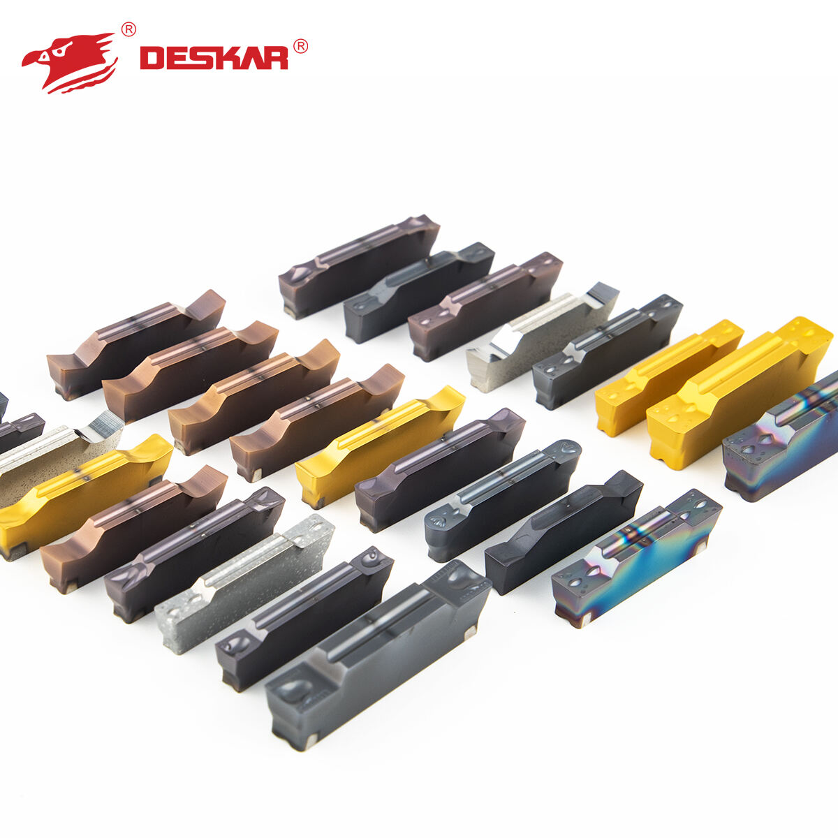 Deskar Tungsten carbide inserts MGMN MGGN150 200 lathe turning tool parts turning tool cnc blade  tools inserts grooving insert manufacture