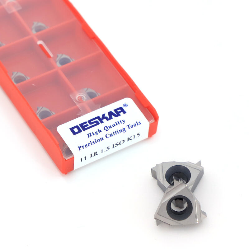 DESKAR 11 IR 1.5 ISO K15 Threaded Inserts Carbide Insert Threading Inserts manufacture