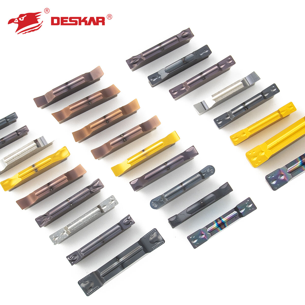 Deskar Tungsten carbide inserts MGMN MGGN150 200 lathe turning tool parts turning tool cnc blade  tools inserts grooving insert manufacture