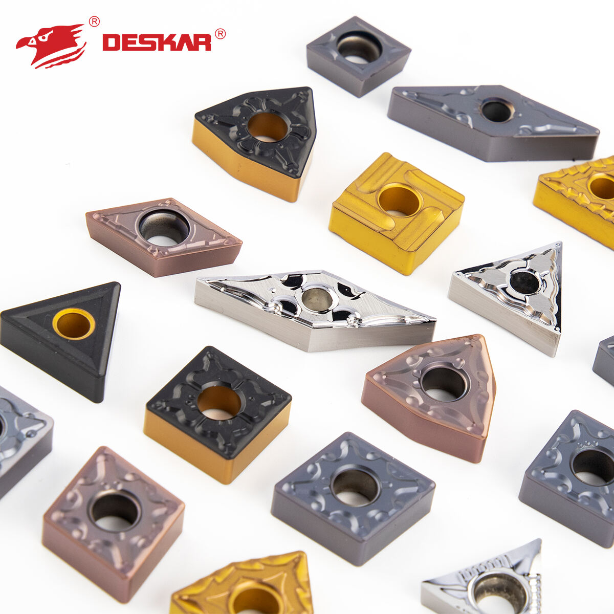 deskar insert  metal lathe tooling carbide CNC insert Tnmg/Wnmg Insertos De Carburo Carbide Insert For Tool Holder manufacture