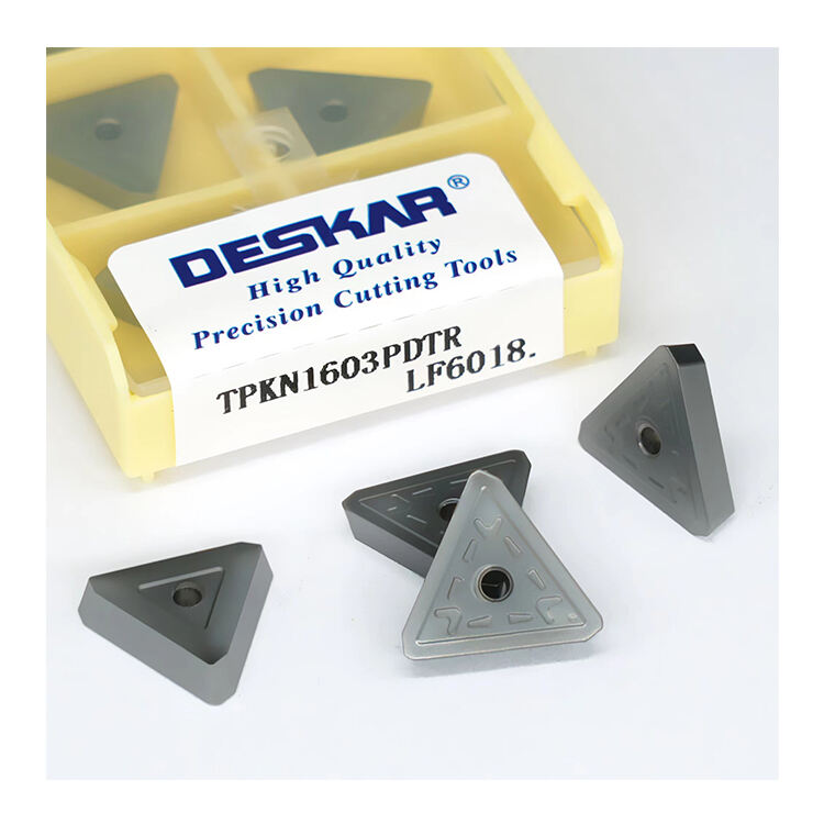 DESKAR TPKN1603PDTR LF6018 CNC Lathe Cutter Cutting Carbide Milling Turning Tools Mill Blades For Stainless Steel supplier