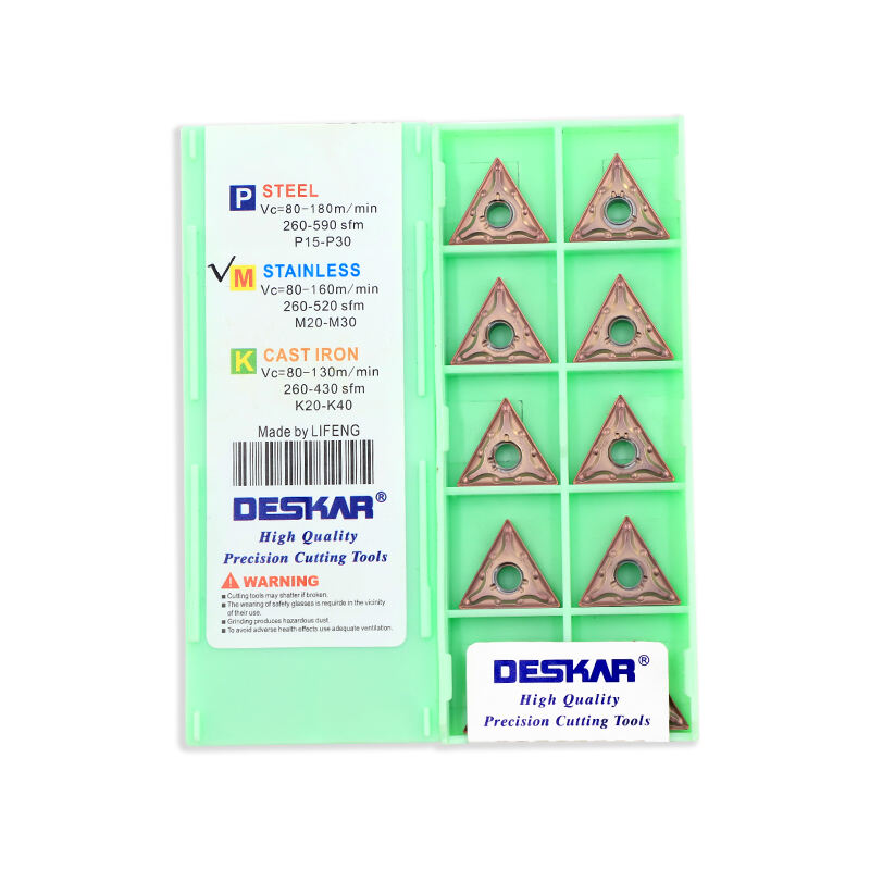 DESKAR TNMG160404-MA TNMG160408-MA LF6118 TNMG 16048 160404 Inserto CNC Lathe Turning Tool Original Cut Carbide Insert manufacture
