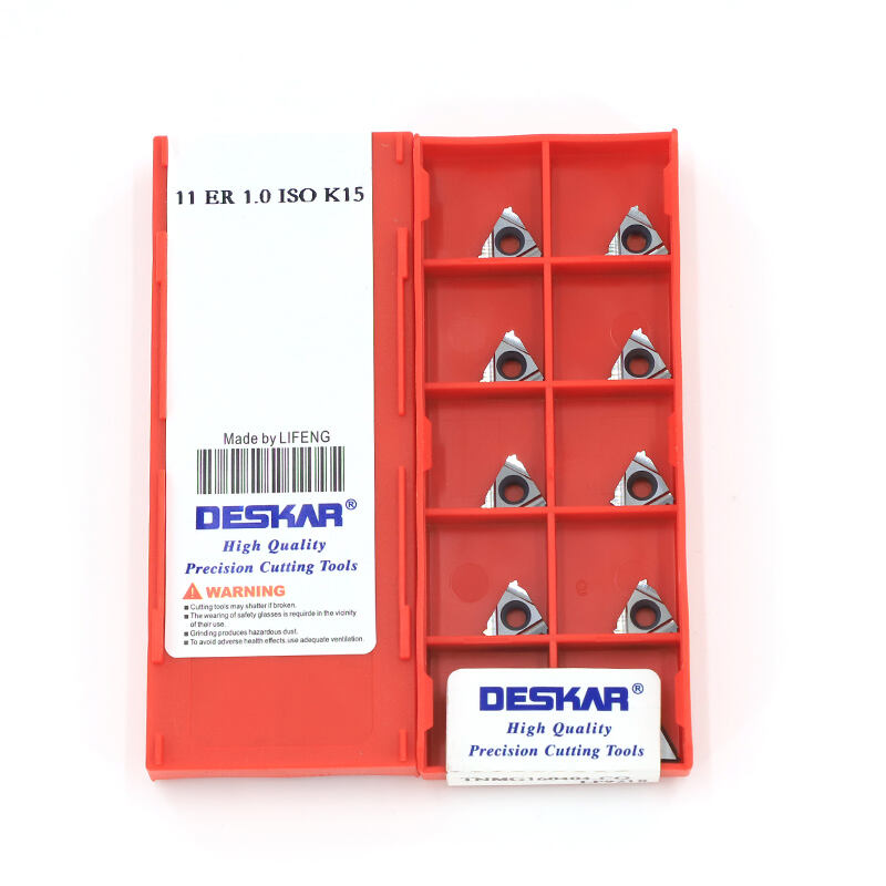 DESKAR 11 ER 1.0 IAO K15 Threaded Inserts Carbide Insert Threading Inserts details