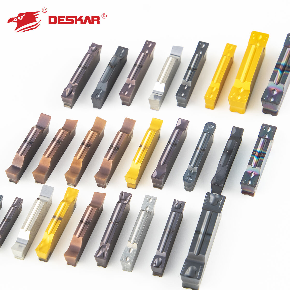 Deskar Tungsten carbide inserts MGMN MGGN150 200 lathe turning tool parts turning tool cnc blade  tools inserts grooving insert supplier