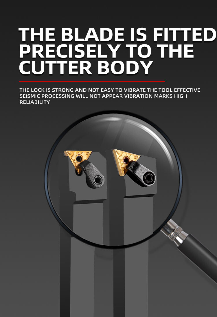 DESKAR CNC Tool Holder with Indexable External Turning Set Carbide Inserts for Steel Workpiece Turning  lathe holder cnc cutting factory