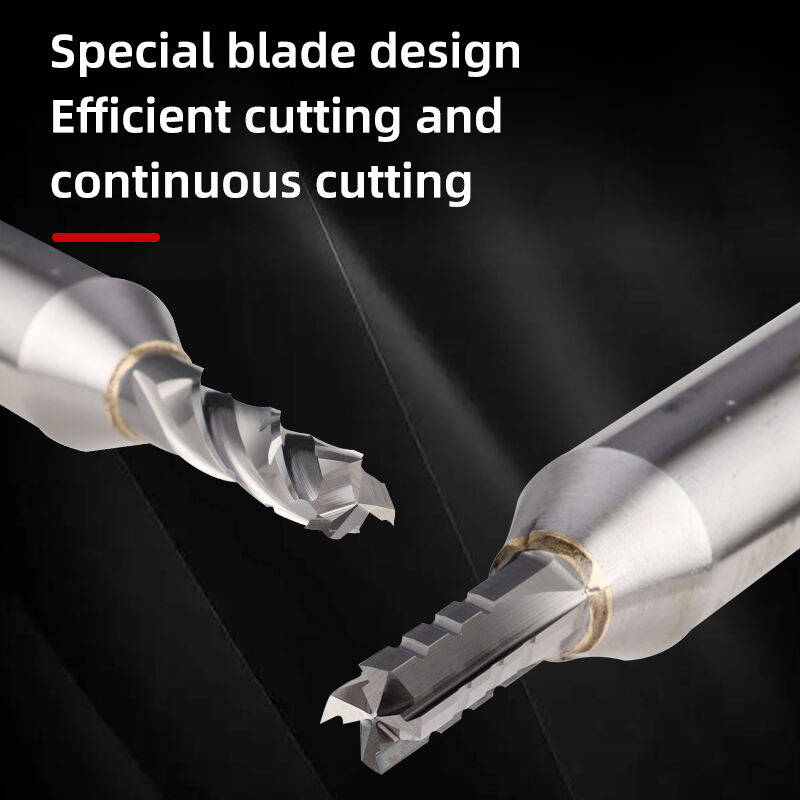 DESKAR Tungsten Carbide Tipped Woodworking Straight Router Bits Wood for Woodworking Carving Bits Woodworking Cutter details