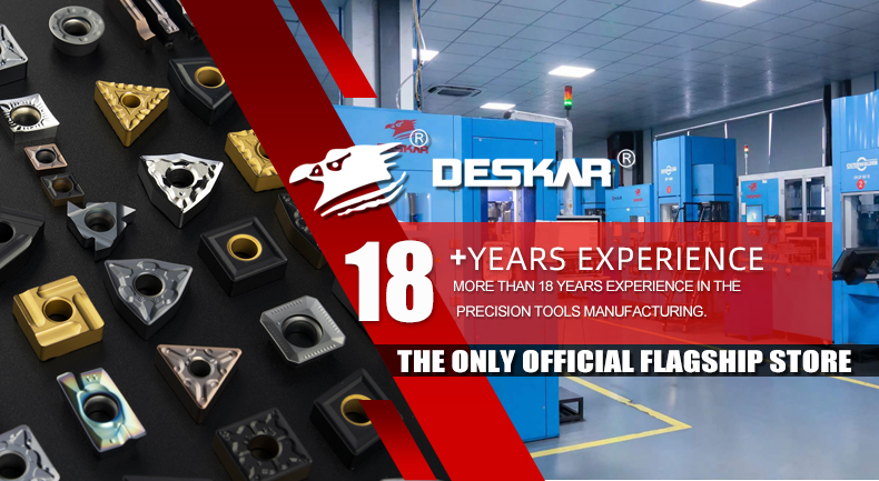 DESKAR Cnc End Mill Cutting Tool Tungsten Milling Cutter Endmill Carbide End Mills 4 Flutes for Steel End Mill Flat Cnc Cutting manufacture