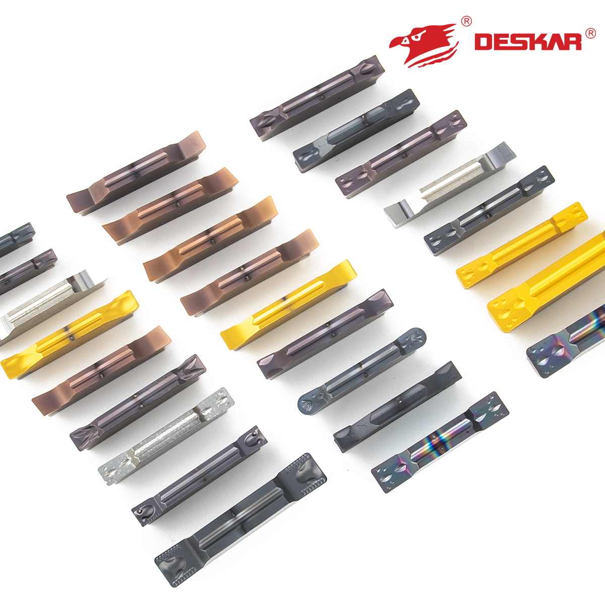 Deskar Tungsten carbide inserts MGMN MGGN150 200 lathe turning tool parts turning tool cnc blade  tools inserts grooving insert