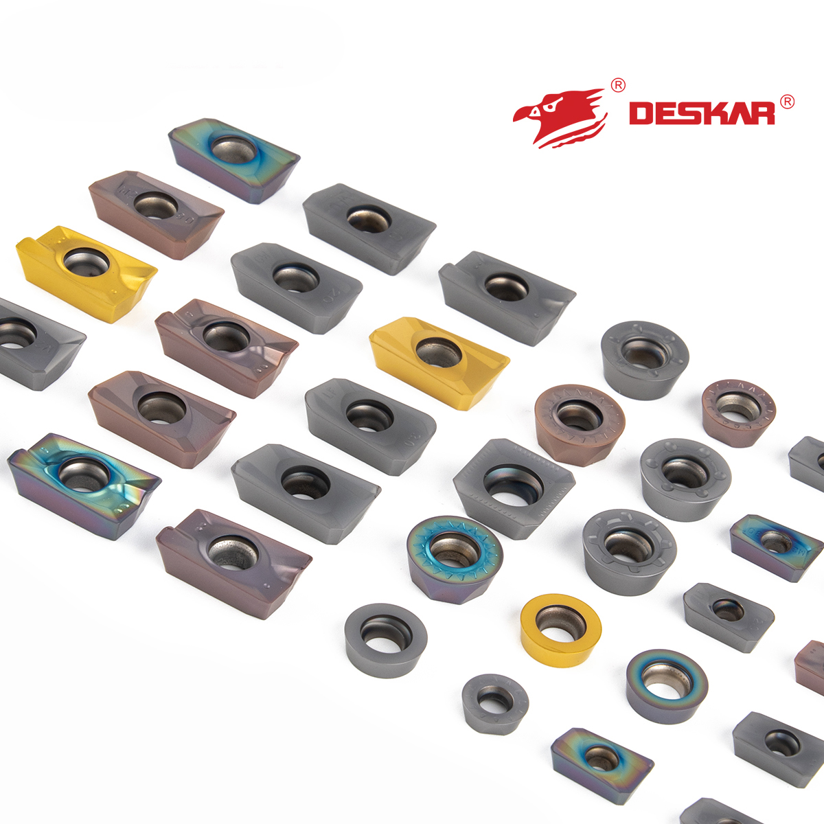 DESKAR CNC lathe cutting tools for metal crew cutting tool APMT APKT1003 APMT1135  Milling insert cemented carbide inserts